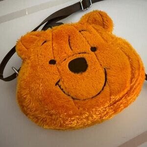 Loungefly Winnie the Pooh Pumpkin Plush Crossbody Purse Bag